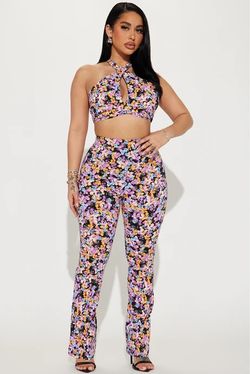 Flower Pant Set 