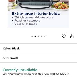Oster Toaster Oven/Digital Convection Oven