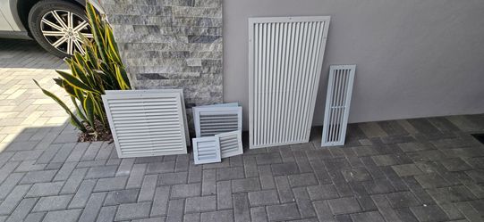30 ac vents assorted sizes.