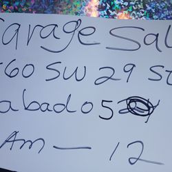 Garage Sale