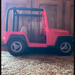 Jeep Barbie Car