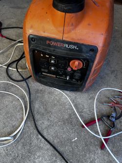 Generac power rush 3300 back pack generator