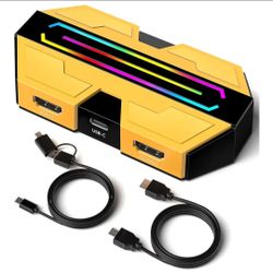 BlueAVS HDMI Video Capture Card for Game Streaming, 4K 60Hz HDR VRR ALLM Passthrough, 1080P 240Hz, USB-C External Capture Card for PS5, Xbox Series X/