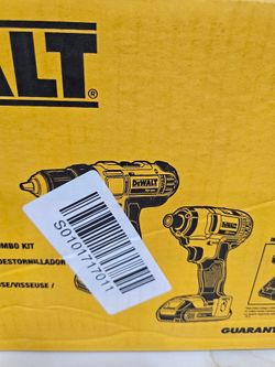 DeWalt DCK240C2 20V Drill Impact Driver Kit 2 Batteries Charger Bag NEW Unopened