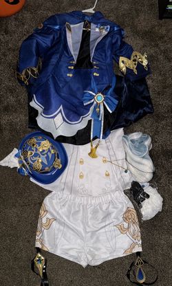 Genshin Impact Furina Cosplay Costume Set