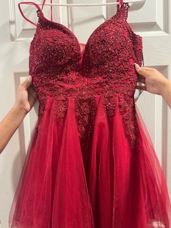 Red dress