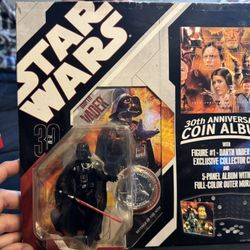 Star Wars 30th Anniversary Coin Album with Darth Vader