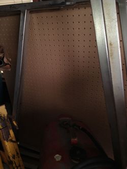 Pegboard sheets