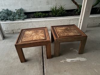 Oak End Tables