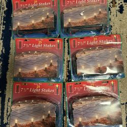 7.5 inch Light stakes 25 a package- 6 count