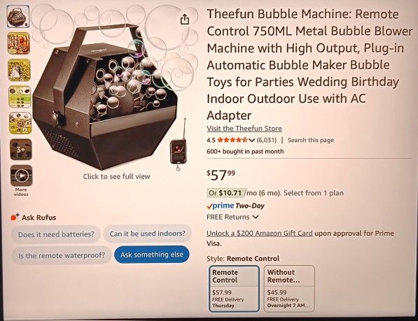 Bubble Machine