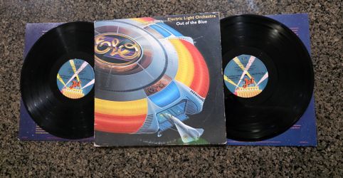 Electric Light Orchestra 1977 “Out Of The Blue” Vintage Vinyl Record 