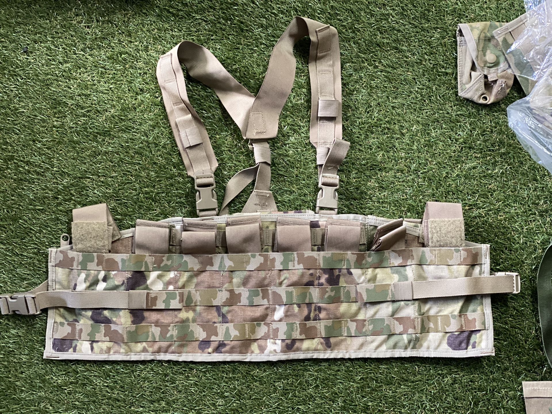 Multicam Chest Rig