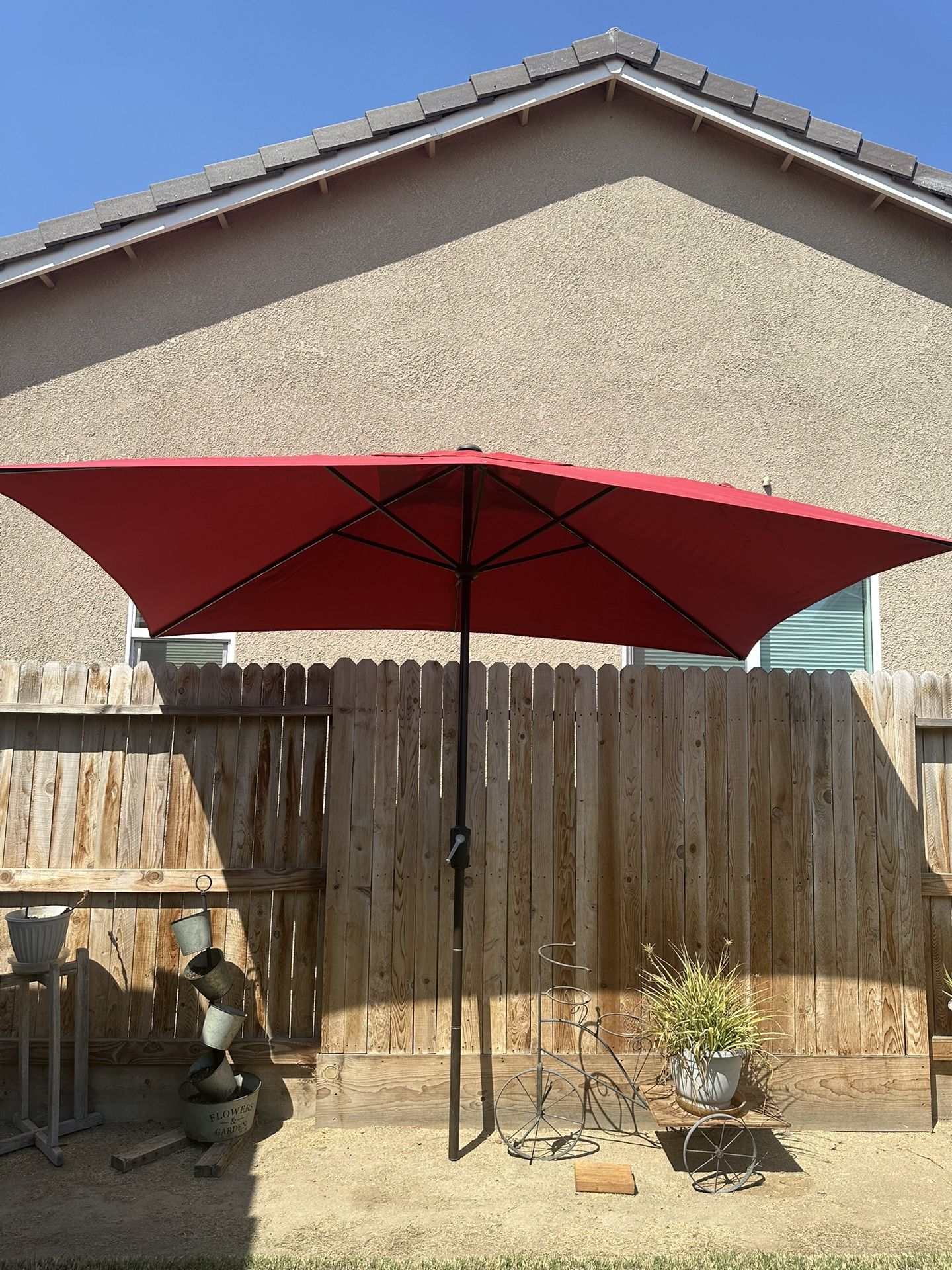 Solar Rectangular Umbrella