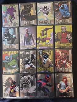 2020 Marvel X-Men Metal Universe Trading Cards