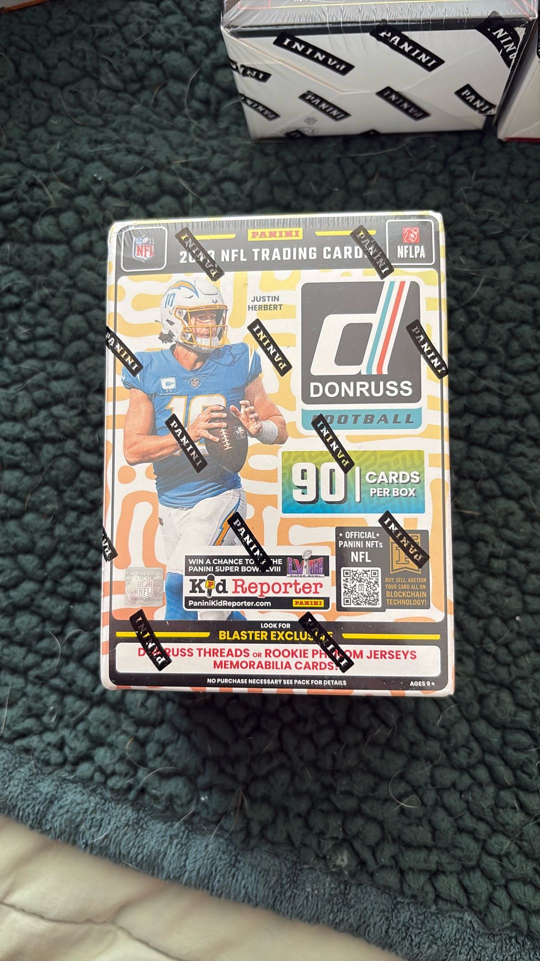 Football cards 2023 Donruss Blaster Box - possible Downtown?
