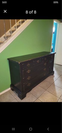 Vintage Solid Wood Buffet / Sideboard / Dresser Cabinet