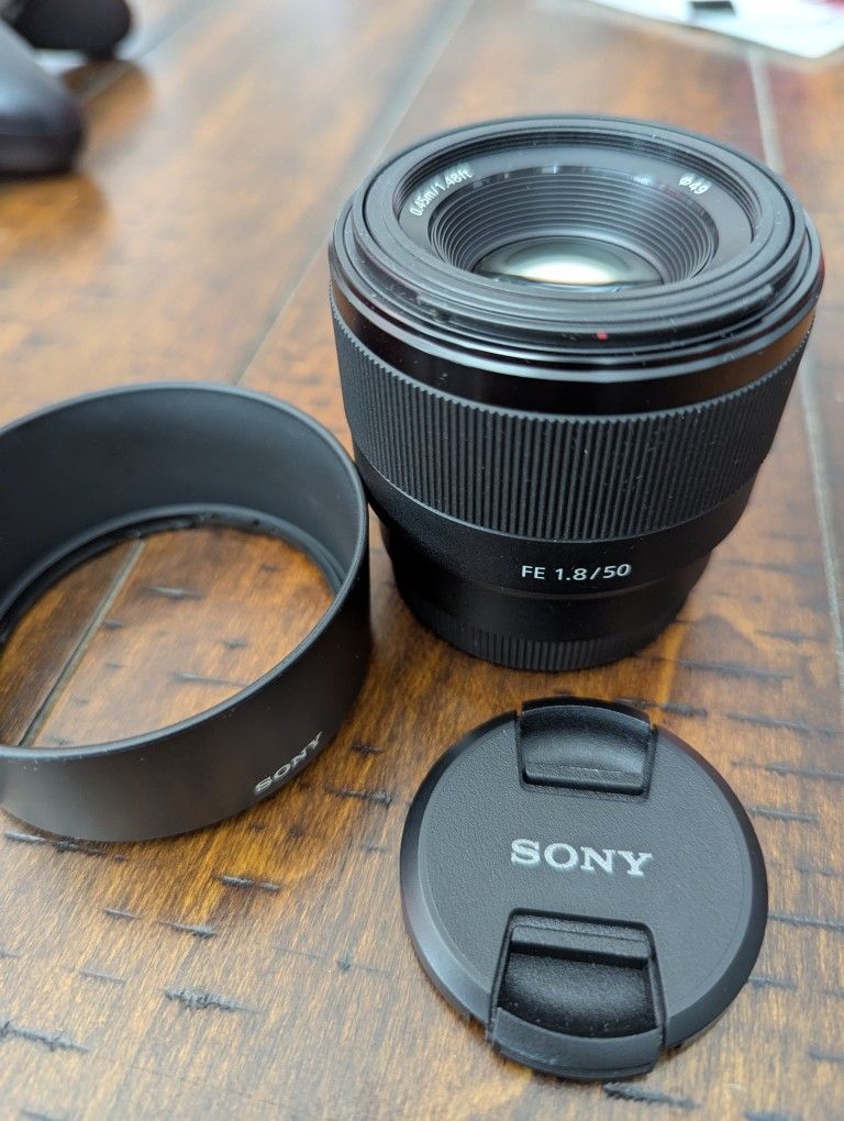 Sony 50mm F1.8 Prime Lens