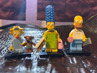 LEGO simpsons mini figures
