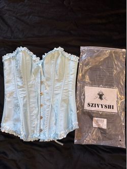 Light Blue Corset