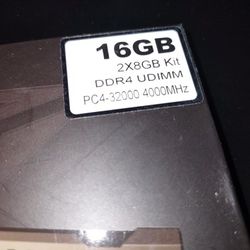 Viper Steel 2X8GBs 4000Mhz kit