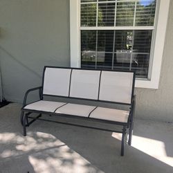 Outdoor Patio Glider - $135