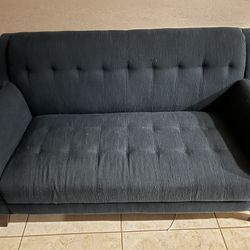 Blue Loveseat