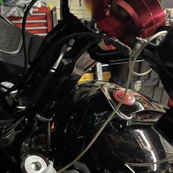Harley Davidson RoadGlide 10in Risers With Gauge Housing
