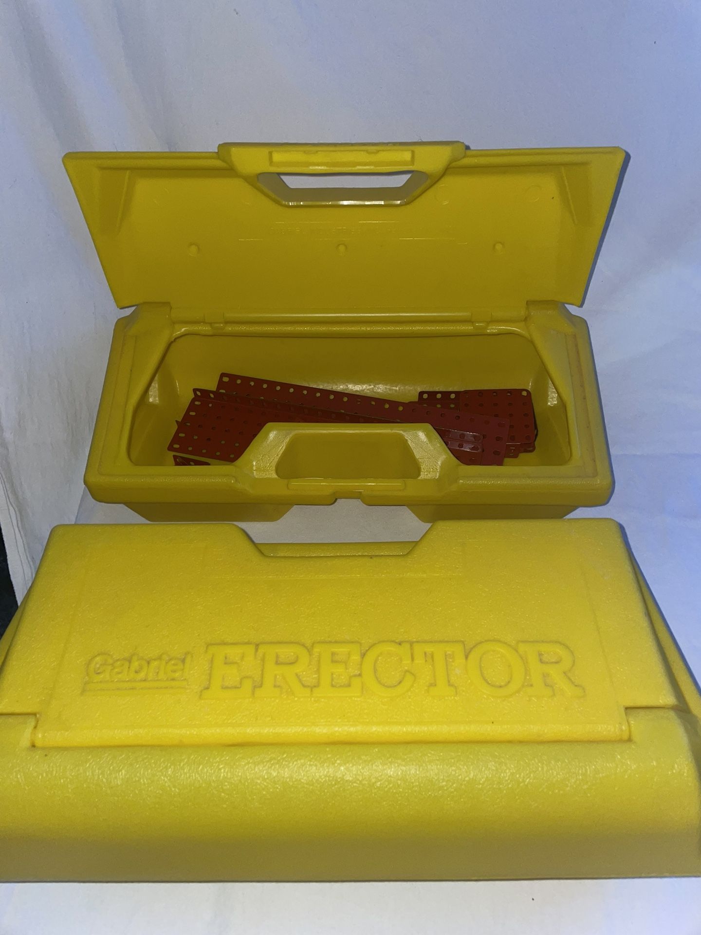 Vintage Erector Set and Carrying Cases