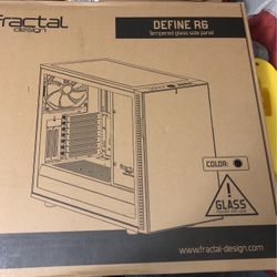 Tempered glass side panel Define R6
