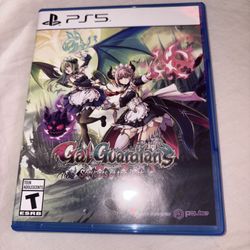 Gal Guardians: Servants of the Dark  PS5 Playstation 5 New Opened Display Copy   Last copy has to be opened for display to prevent theft  Ntsc region 