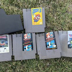 Nintendo Entertainment System (NES) video games lot 