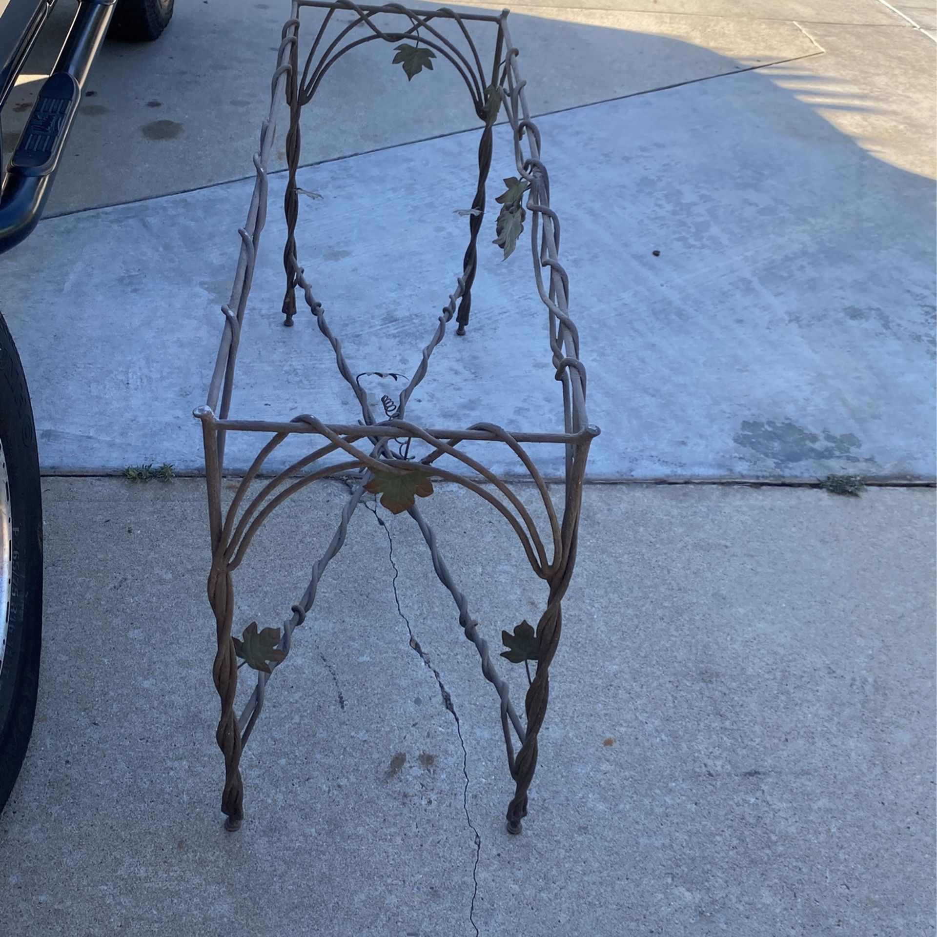 Antique Iron Table