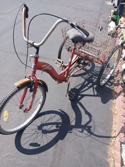 Vintage 3 Wheel Adult Bicycle