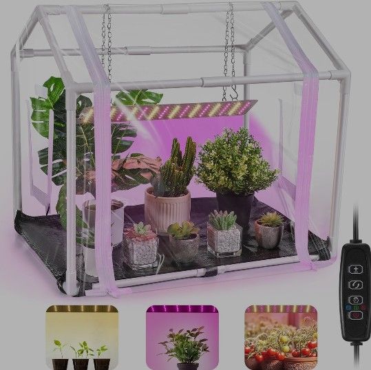Mushroom Mono Tub By Microppose With Mini Green House And Accessories