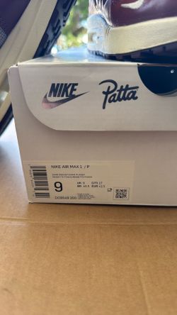 NIB Nike air max 1 Patta size 9