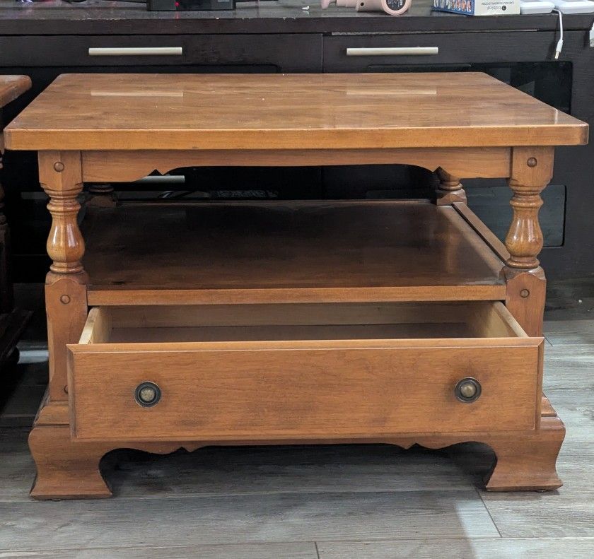 Wood End Table $30