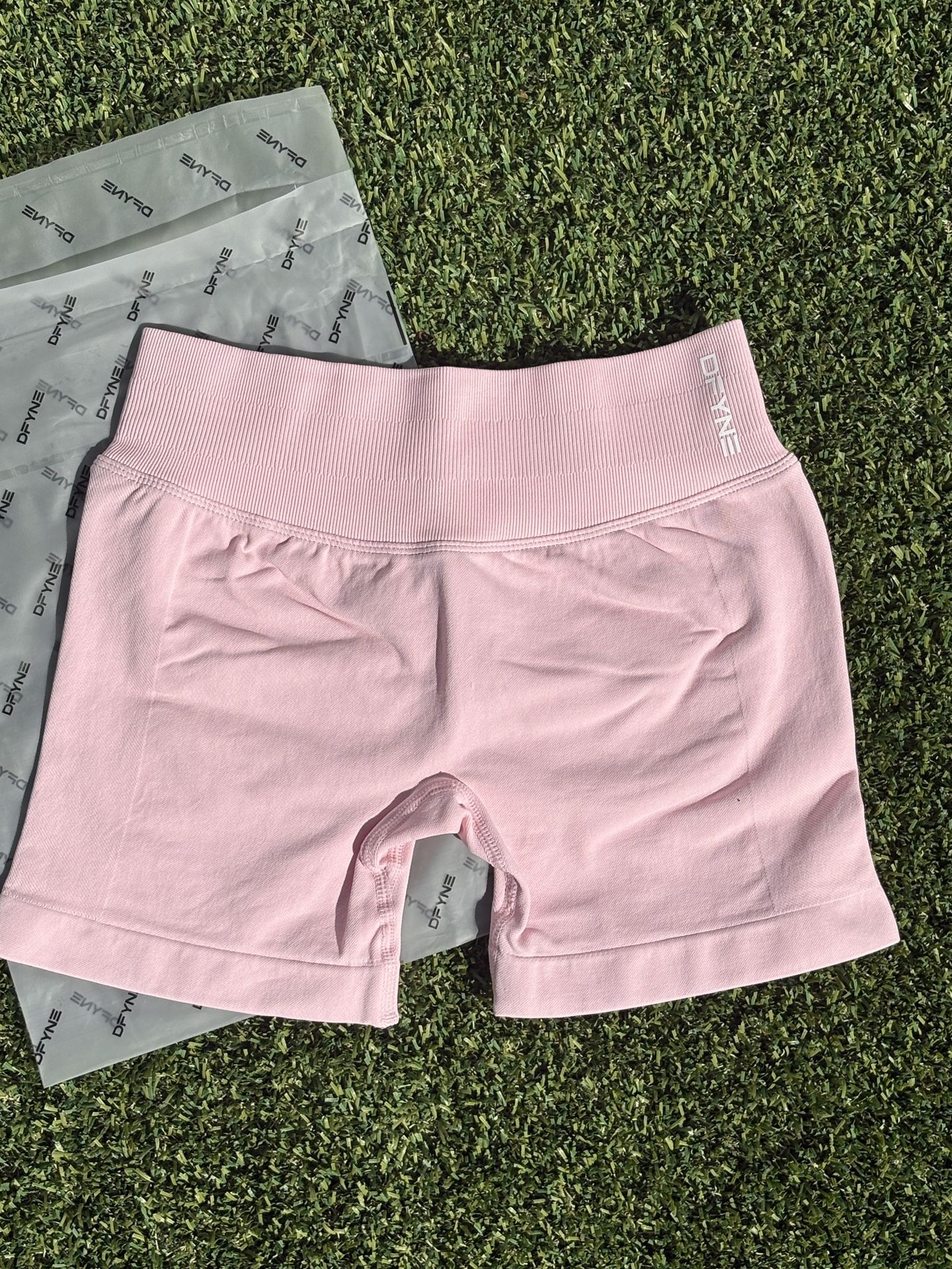 DFYNE Pink Light Rose Impact Shorts 4.5”