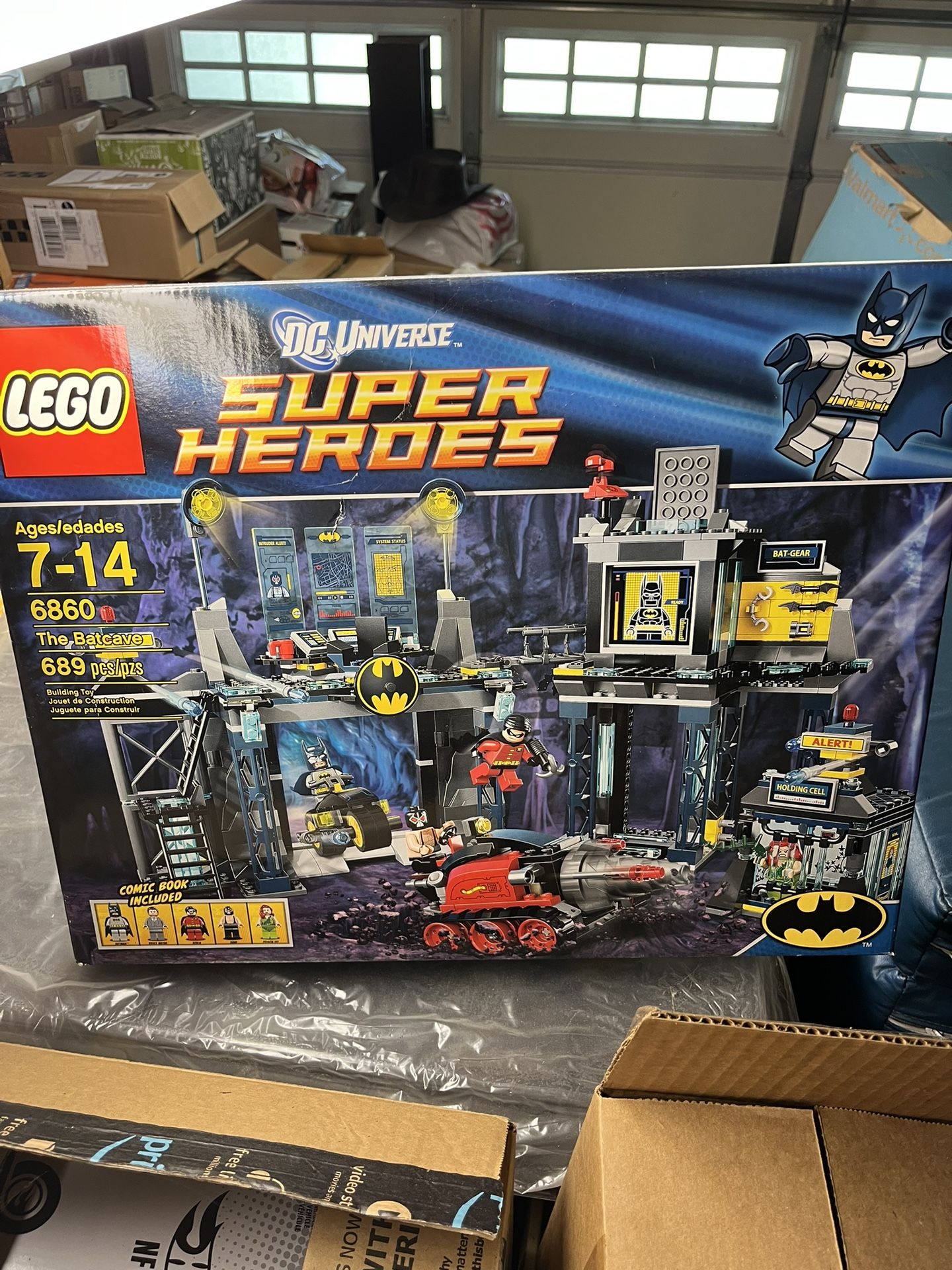 Lego Dc Batman The Batcave 6860 Brand New Sealed