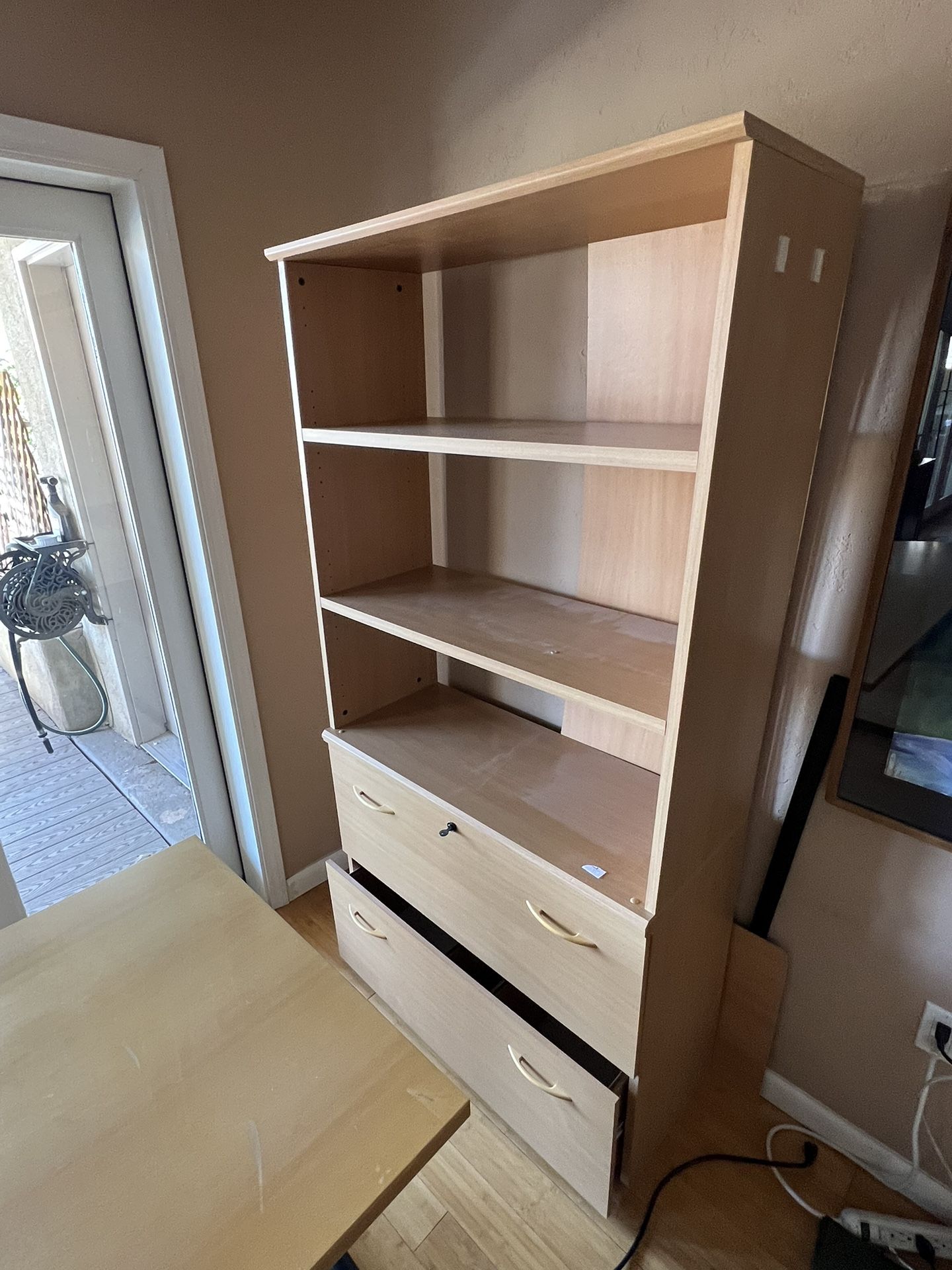File Cabinet With Shelf And Drawer Cabinet