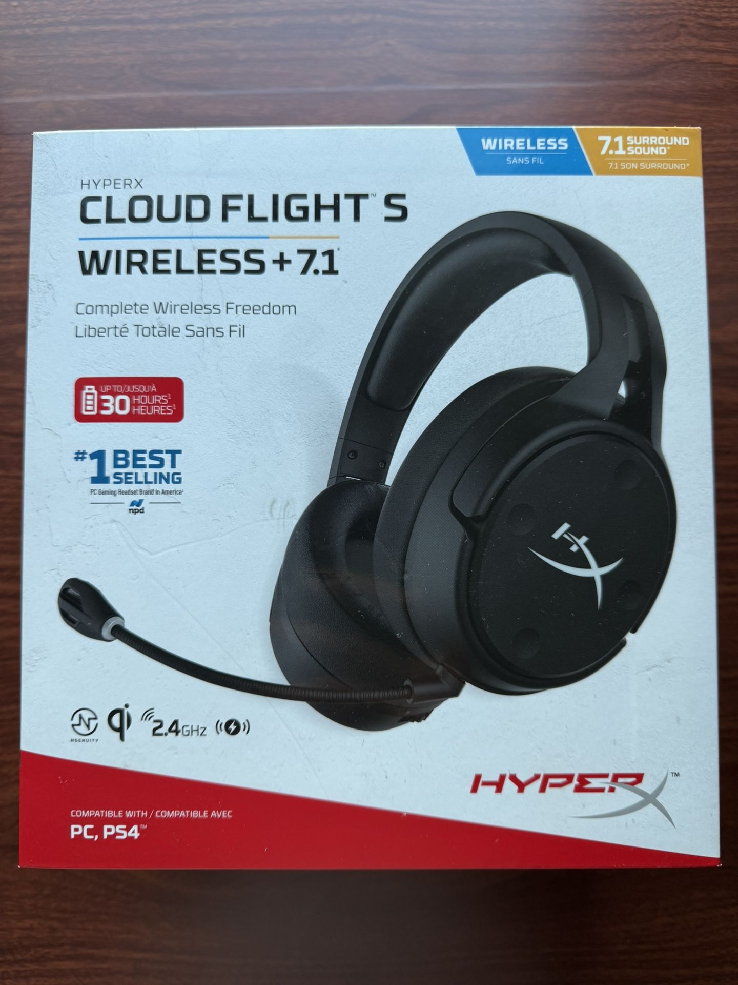WIRELESS GAMING HEADSET- Hyper X Cloud Flight S