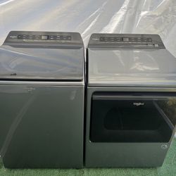 Washer And Dryer Whirlpool Smart Matching Set Load & Go Wi-Fi Enabled 2020