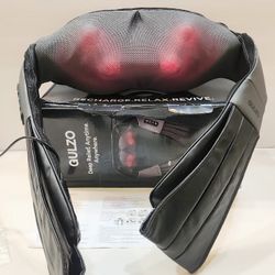 Shiatsu Deep Tissue Kneading with Heat Massager (Nekteck)
 