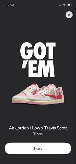 Air Jordan 1 Low x Travis Scott