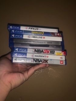 PlayStation PS4 PS5 Video Games