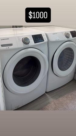 Samsung washer and dryer