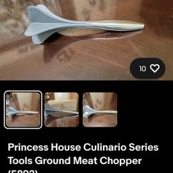 Ground meat chopper