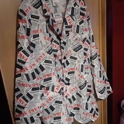 Adult Halloween Costume /  Fake News Reporter, complete with Press Pass   PPU