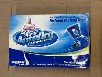 Mr. Clean AutoDry Carwash System Car Detail Kit Soap PUR Filter Sprayer New