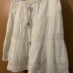 White Summer Skirt